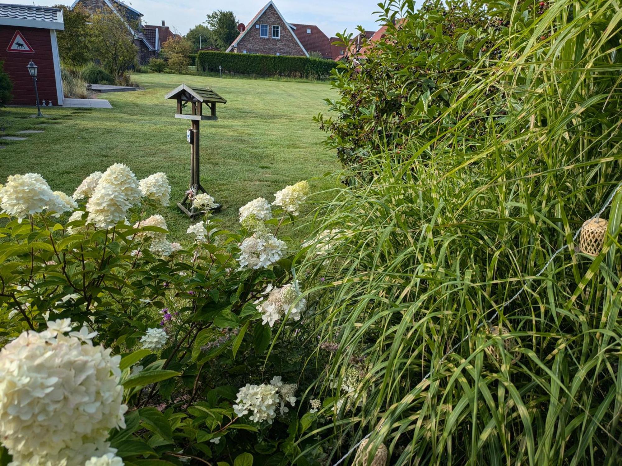Drei-Insel-Blick Nessmersiel Exterior foto